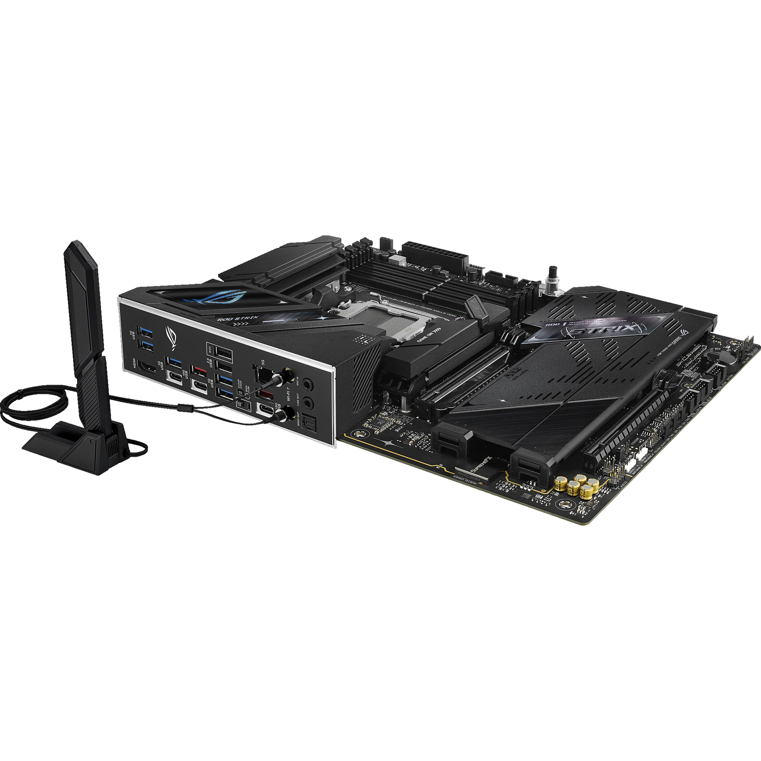 ROG STRIX B850-F GAMING NEO (Socket AM5, ATX, 4xDDR5(256GB), HDMI, 1xPCIe 5.0x16/1xPCIe 4.0x16, 2xSATA 6Gb/s, 4xM.2,1xLAN (5GbE), Wi-Fi 7, BT, 3xType-C, 5xUSB 3.0, 2xUSB2.0)