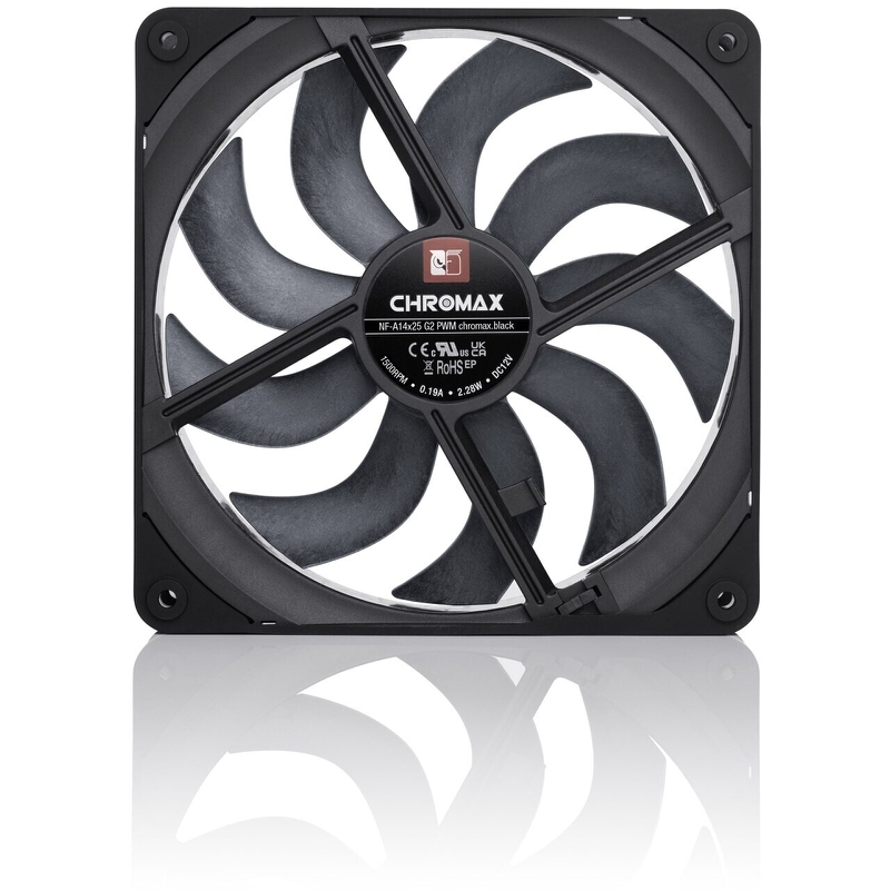 Noctua NF-A14x25 G2 PWM chromax.black.swap