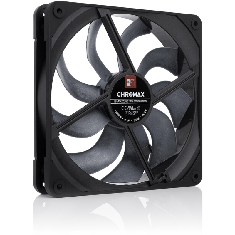 Noctua NF-A14x25 G2 PWM chromax.black.swap
