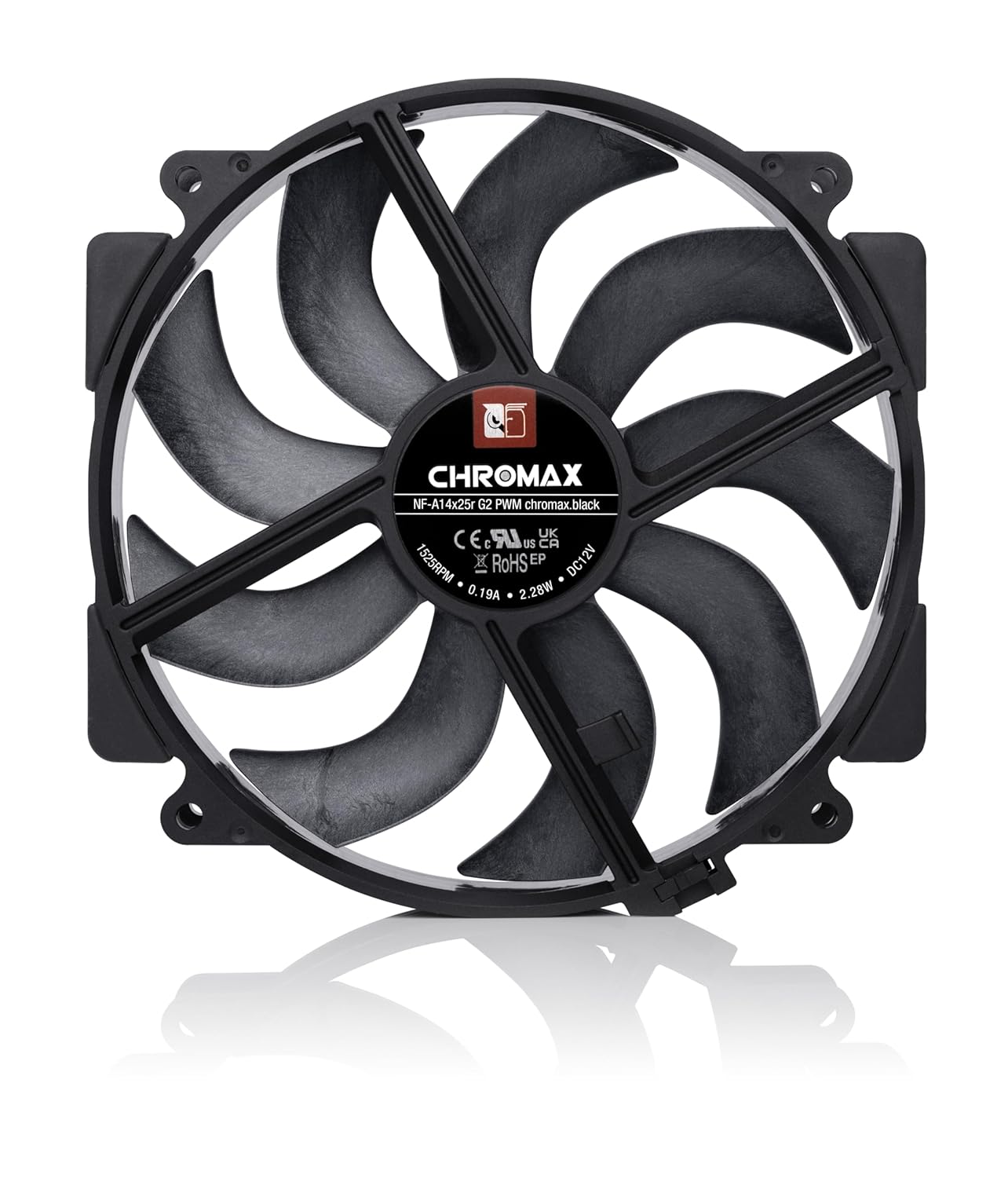 Noctua NF-A14x25r G2 PWM chromax.black.swap