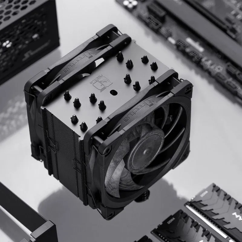 Noctua CPU Cooler NH-U12A chromax.black Black