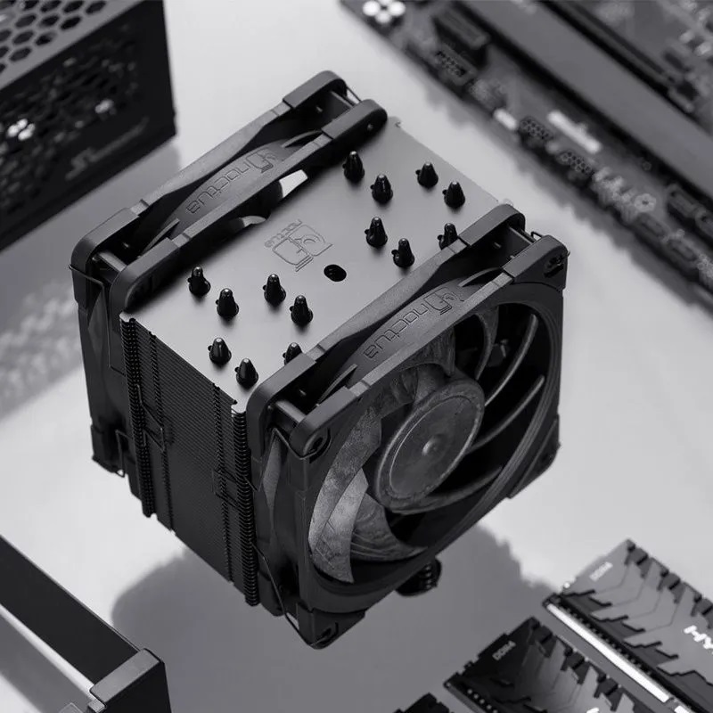 Noctua CPU Cooler NH-U12A chromax.black Black