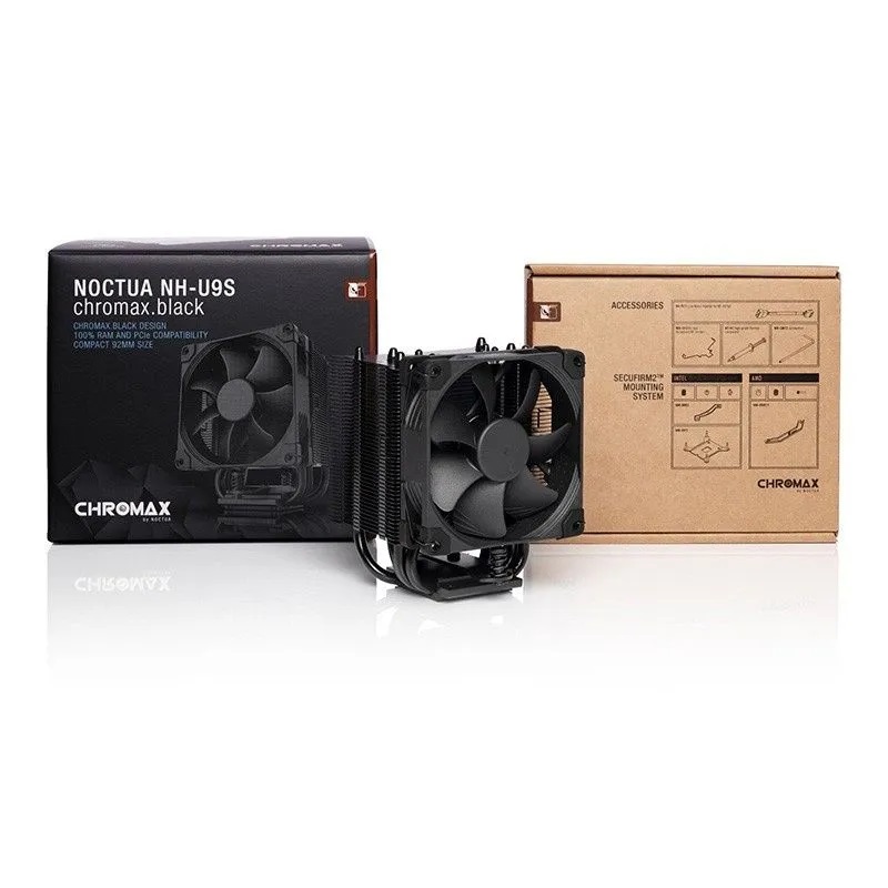 Noctua CPU Cooler NH-U9S chromax.black Black