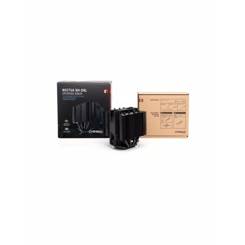 Noctua CPU Cooler NH-D9L chromax.black Black