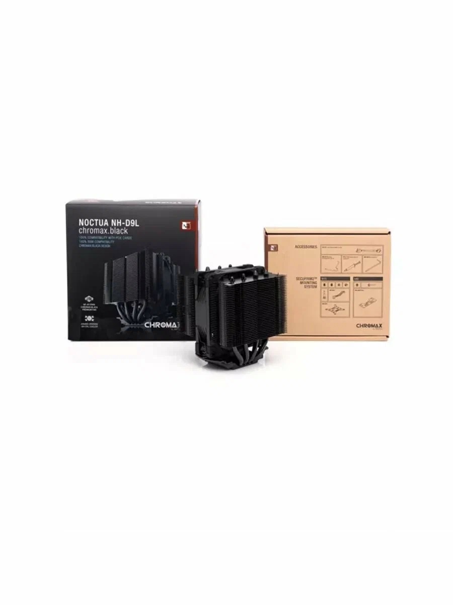 Noctua CPU Cooler NH-D9L chromax.black Black