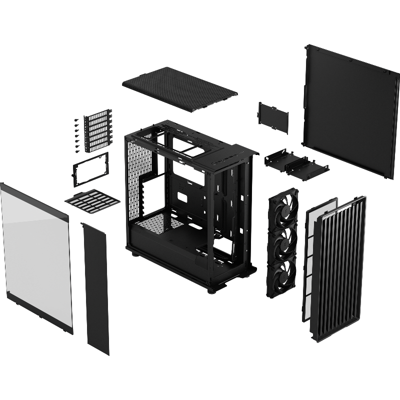 Fractal Design North TG Momentum Edition Black