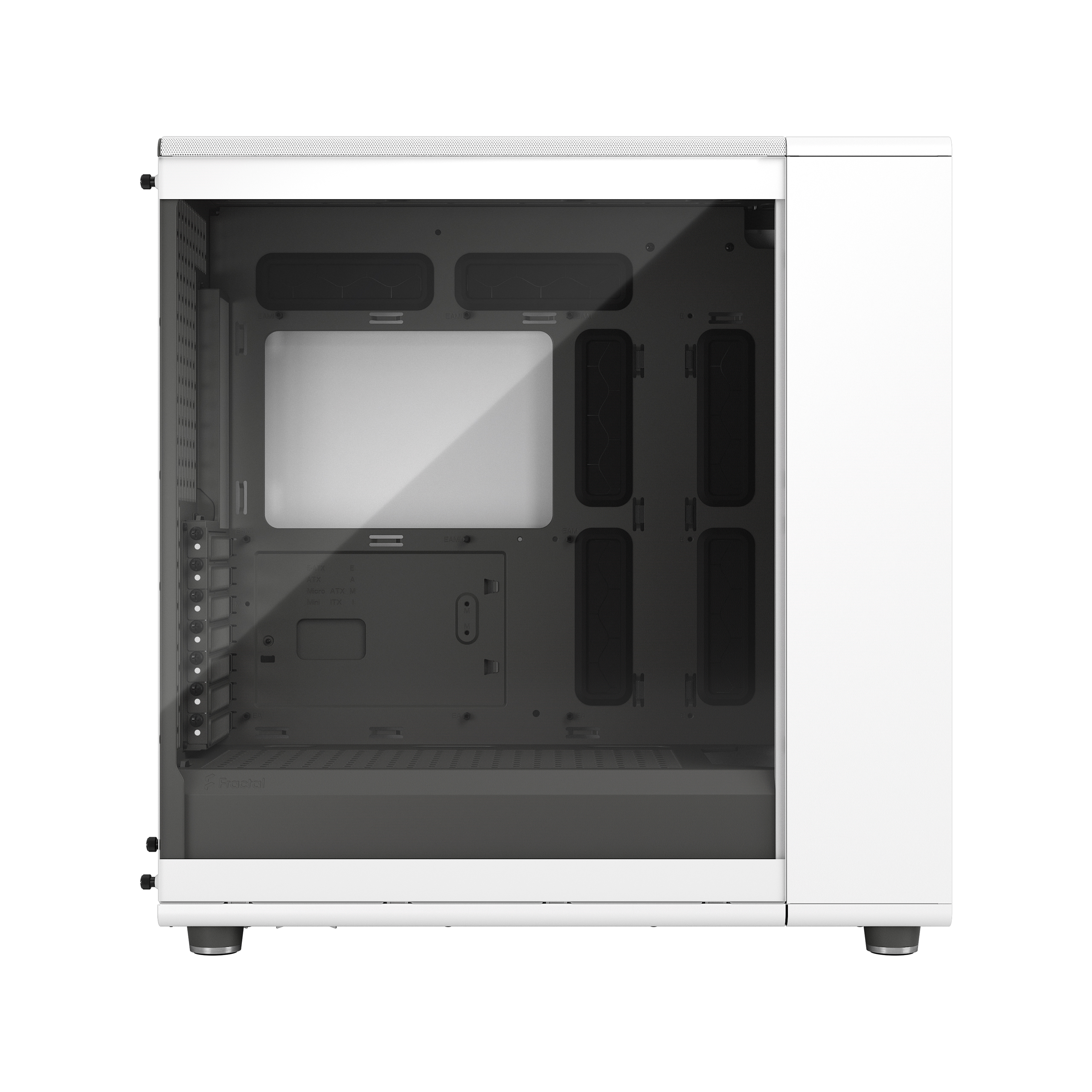 Fractal Design North XL RC Chalk TG Clear White