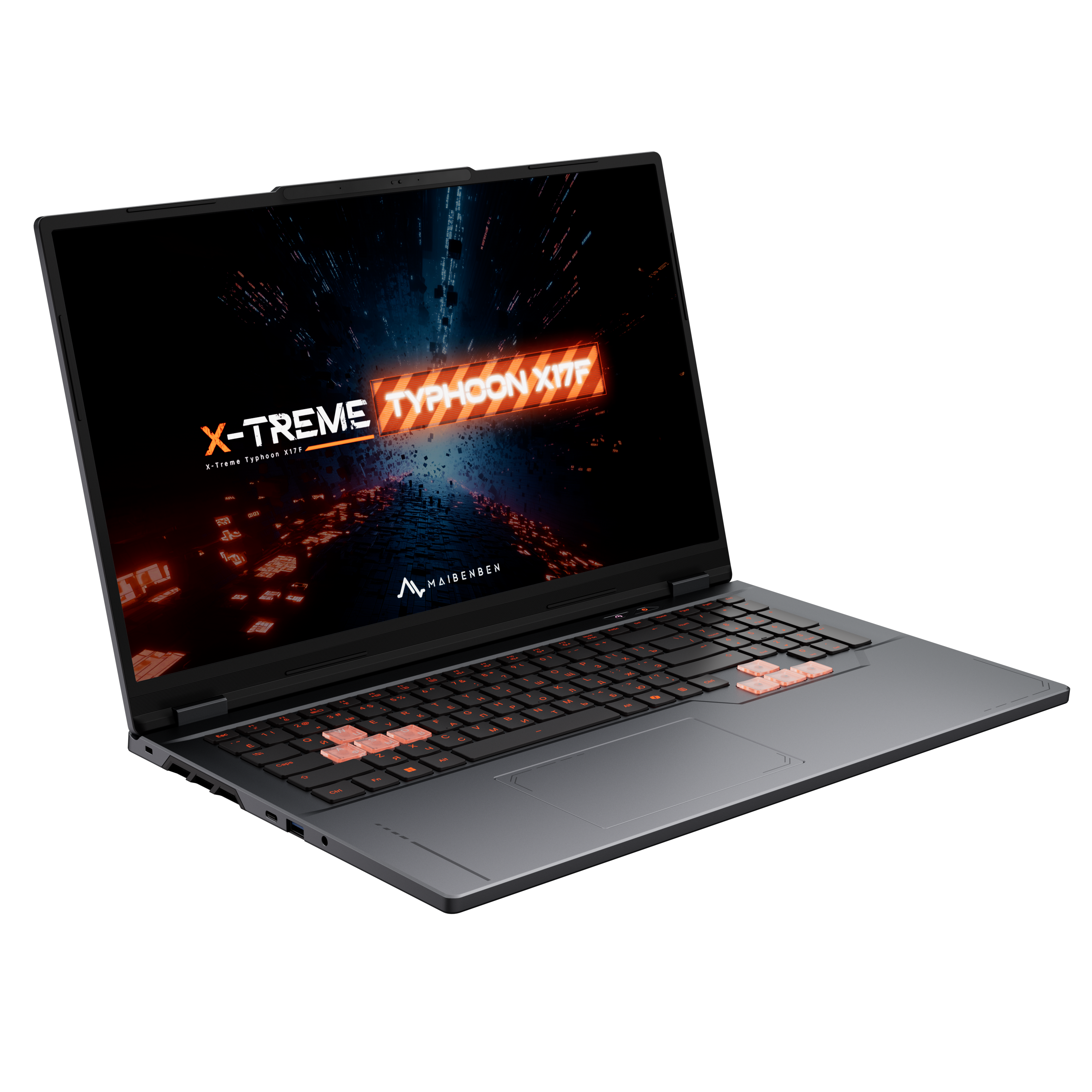 Ноутбук Maibenben Typhoon X17F-R77435 арт. X17F-R774350G34LG4E10