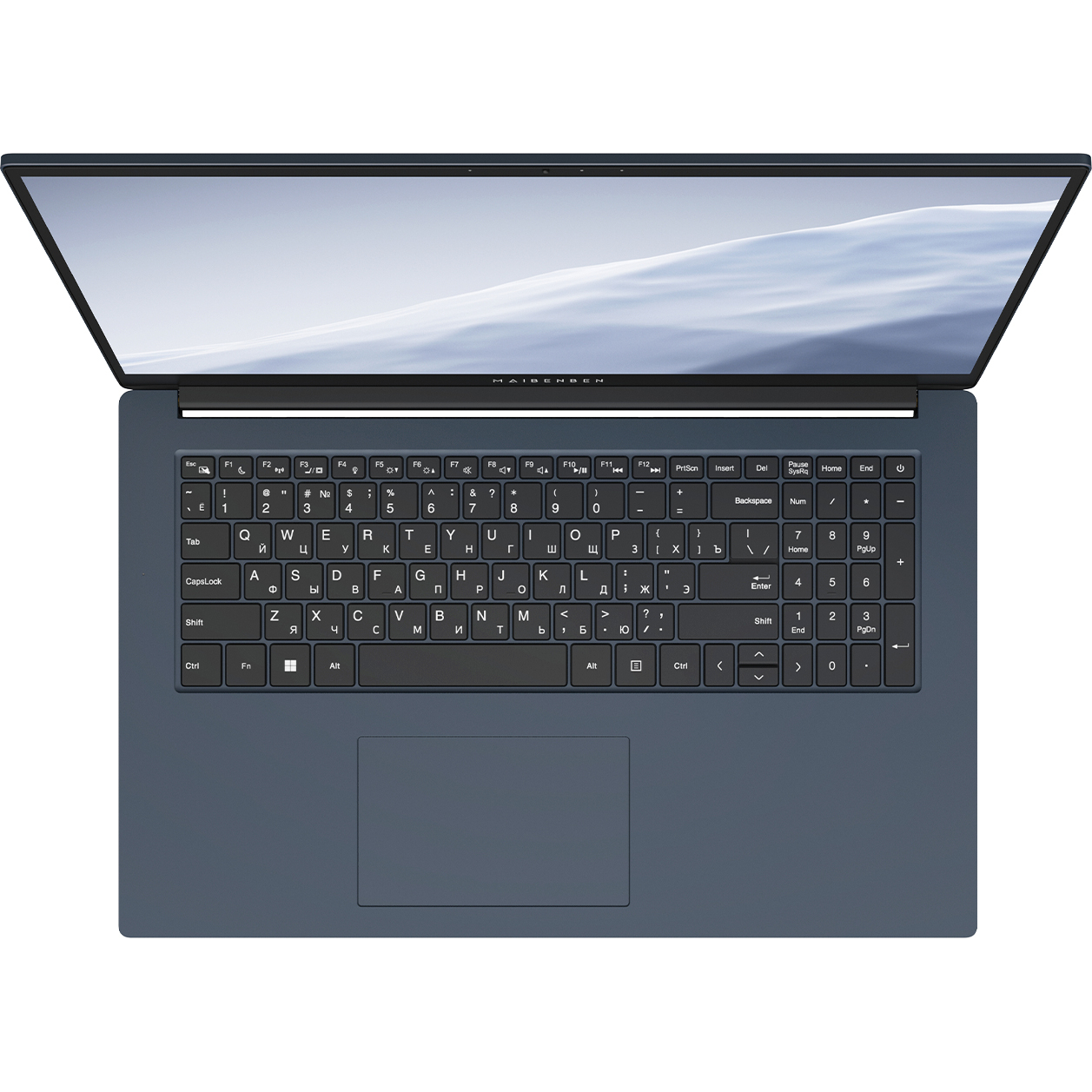 Ноутбук Maibenben M17A-R343UM арт. M17A-R343UM0B14LU4EB0