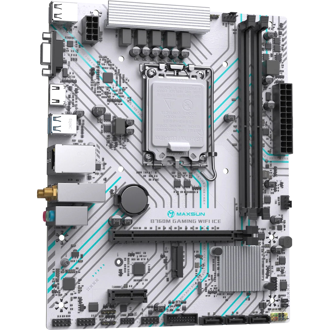 MAXSUN MS-B760M GAMING WIFI ICE