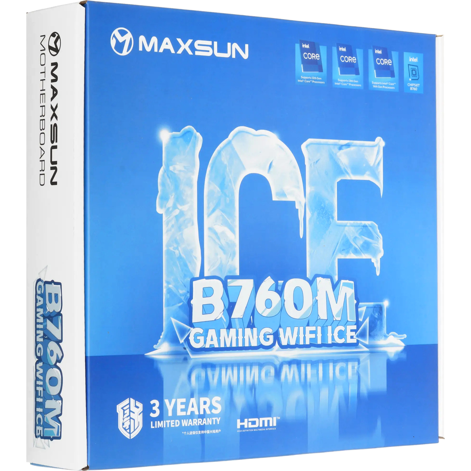 MAXSUN MS-B760M GAMING WIFI ICE