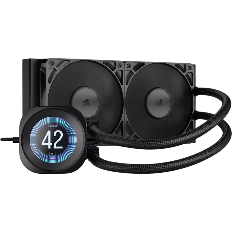 Corsair NAUTILUS 240 RS LCD Black