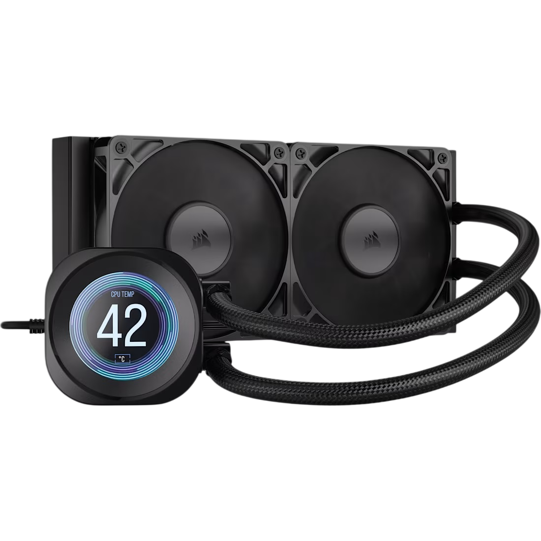 Corsair NAUTILUS 240 RS LCD Black арт. CW-9061031-WW