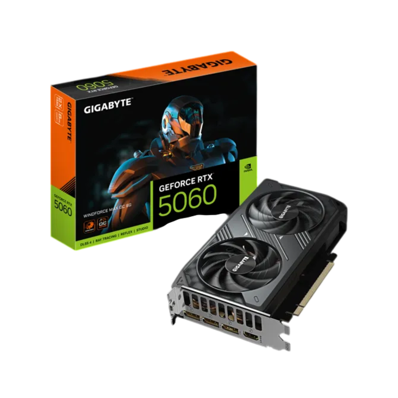 GIGABYTE  GeForce RTX 5060 WINDFORCE MAX OC 8G