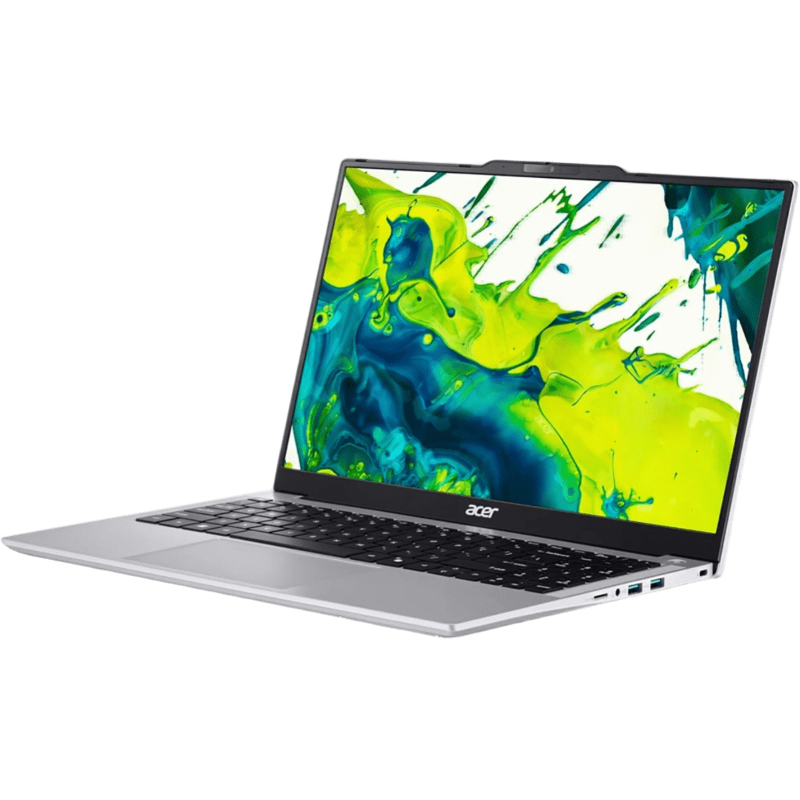 Ноутбук Acer Aspire Lite AL15-53P-722Q Core i7 1355U 16Gb SSD512Gb Intel Iris Xe graphics 15.6" IPS FHD (1920x1080) без ОС silver WiFi BT Cam 5100mAh (NX.DGCCD.002)