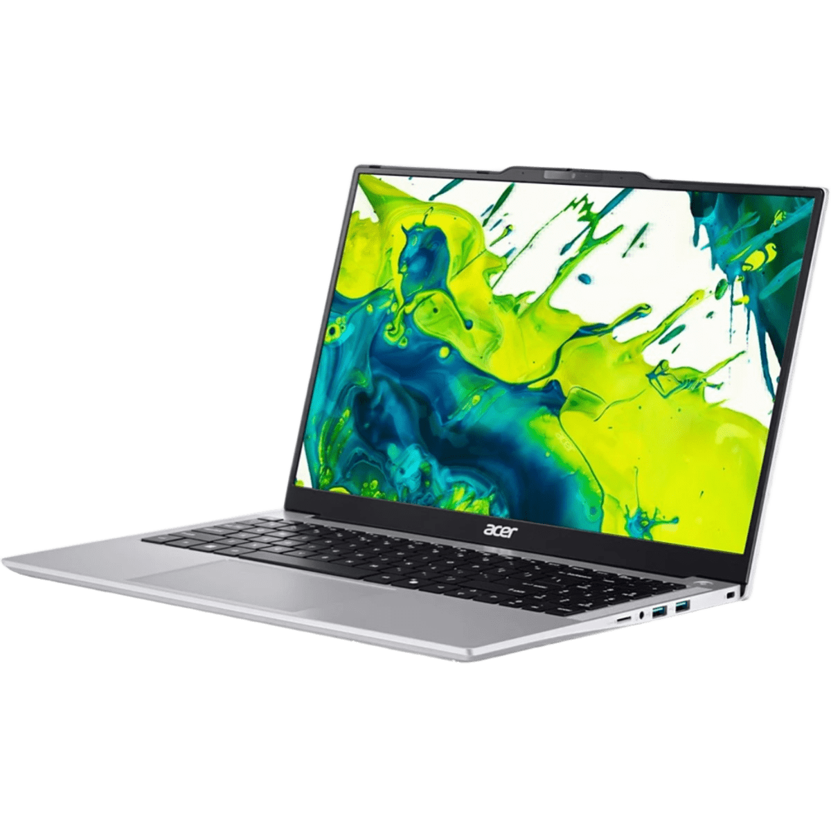 Ноутбук Acer Aspire Lite AL15-53P-722Q Core i7 1355U 16Gb SSD512Gb Intel Iris Xe graphics 15.6" IPS FHD (1920x1080) без ОС silver WiFi BT Cam 5100mAh (NX.DGCCD.002)