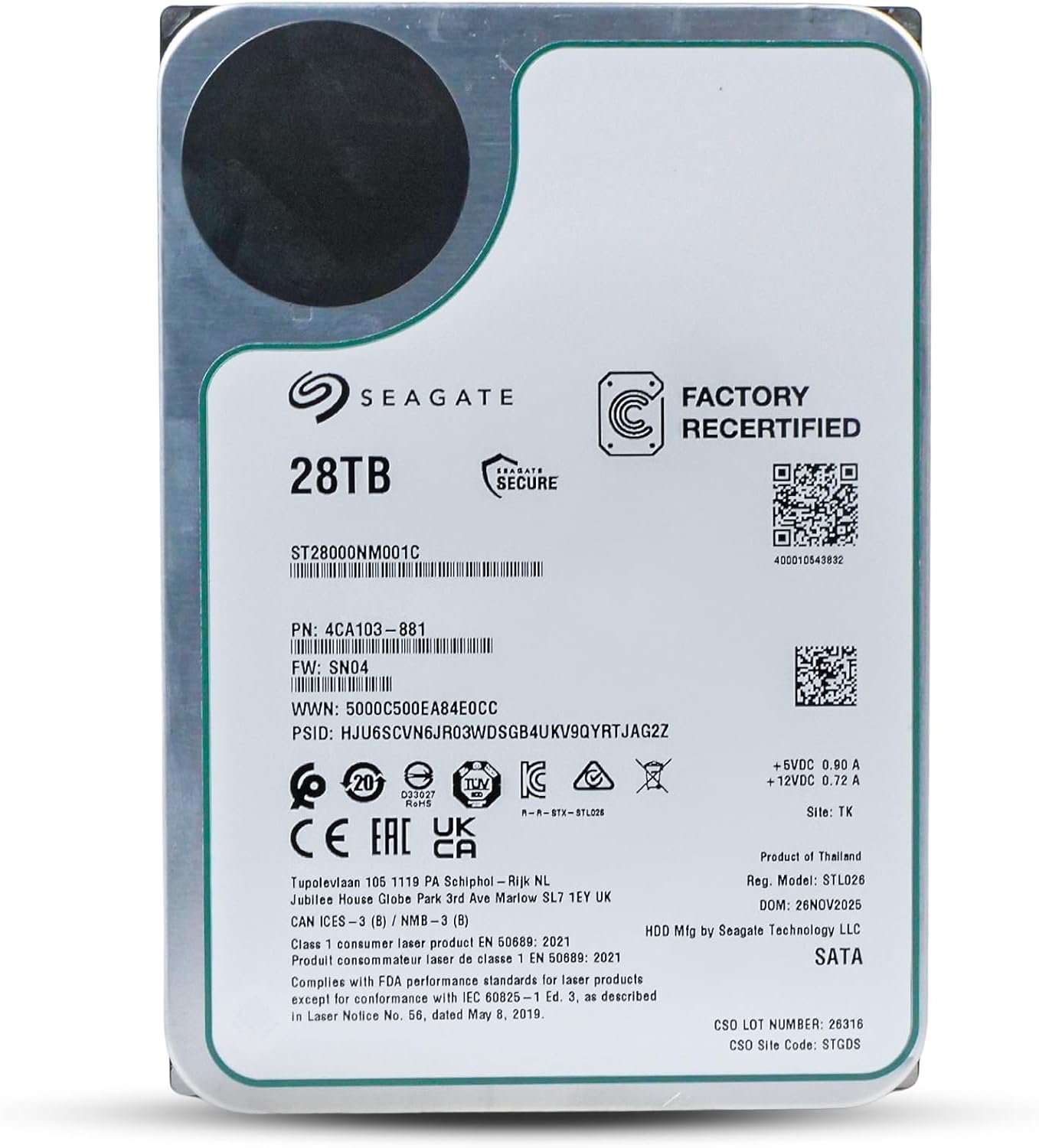 Seagate ST28000NM001C