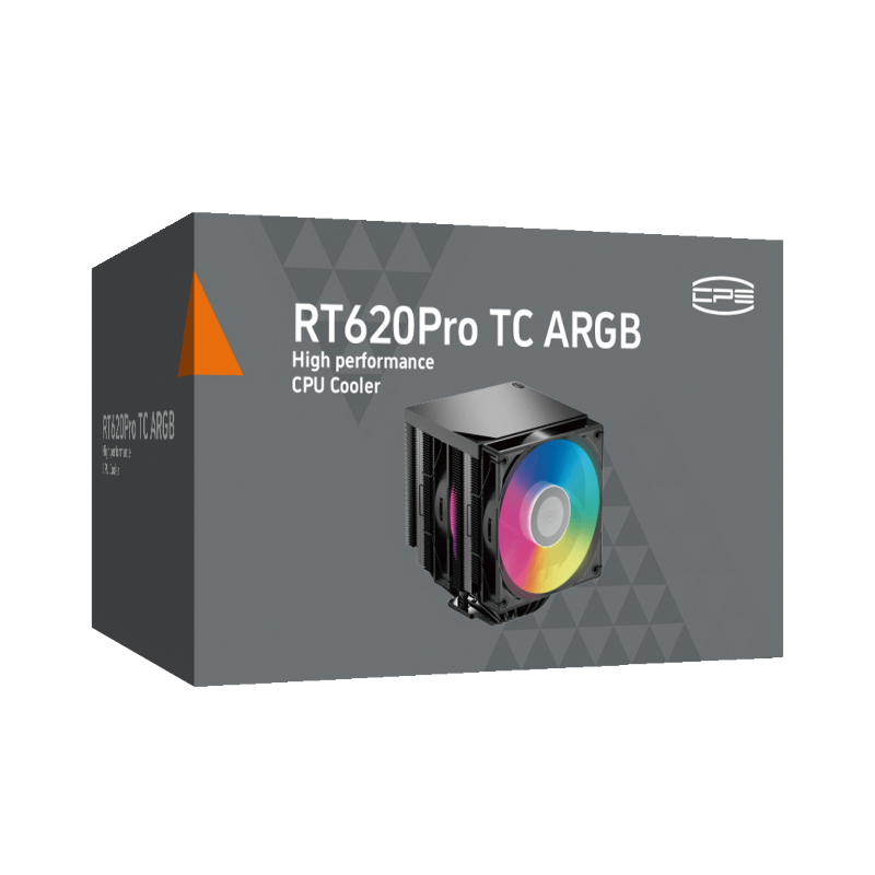 PCCooler RT620Pro TC ARGB BK Black