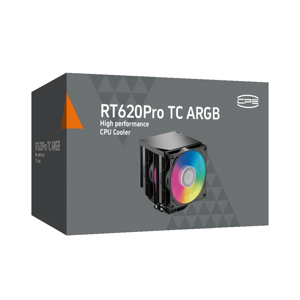 PCCooler RT620Pro TC ARGB BK Black