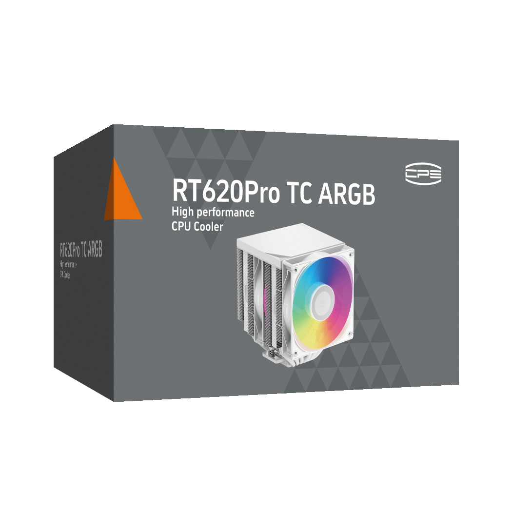 PCCooler RT620Pro TC ARGB WH White