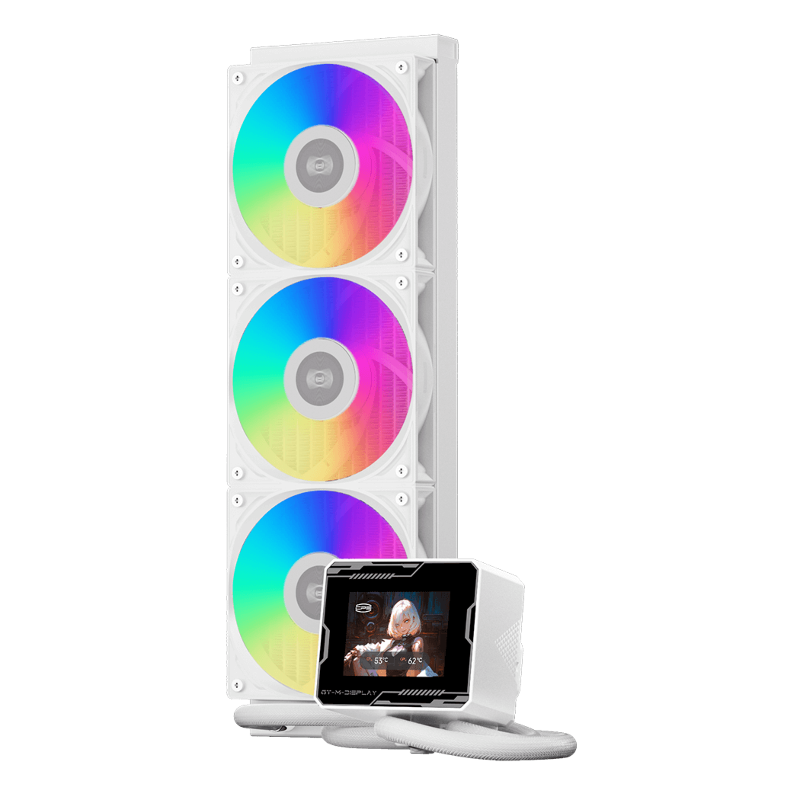 PCCooler GT360M ARGB Display WH