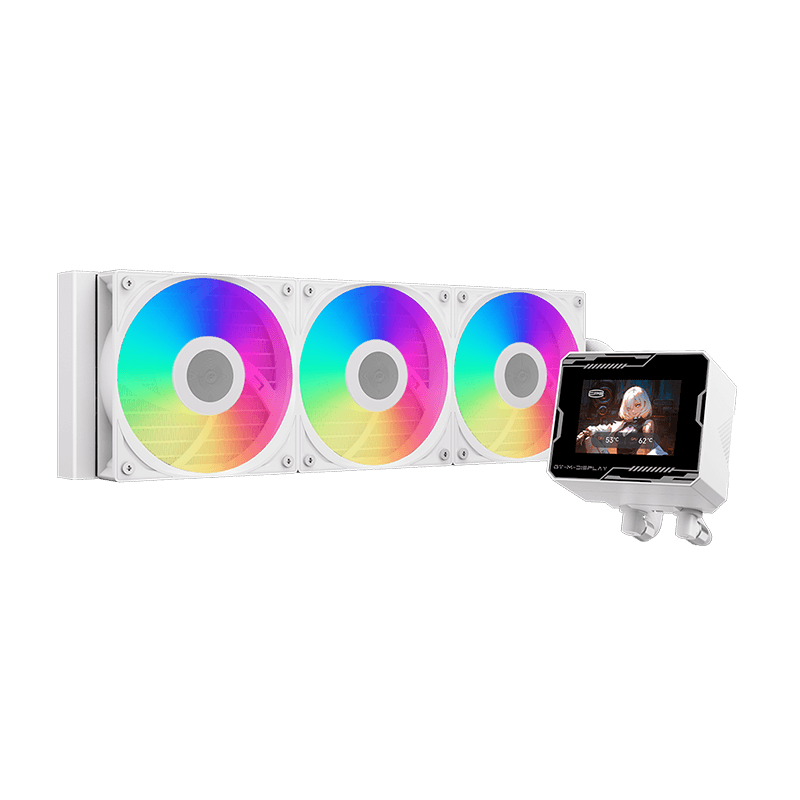 PCCooler GT360M ARGB Display WH