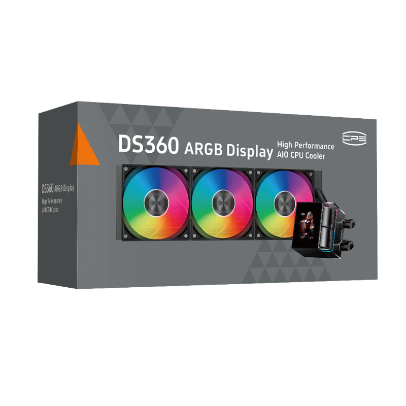 PCCooler DS360 ARGB Display BK
