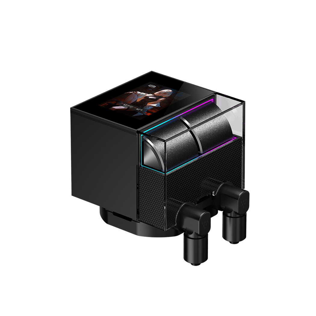 PCCooler DS360 ARGB Display BK