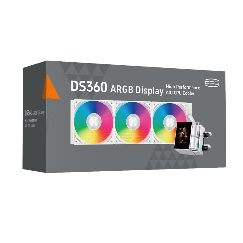PCCooler DS360 ARGB Display WH