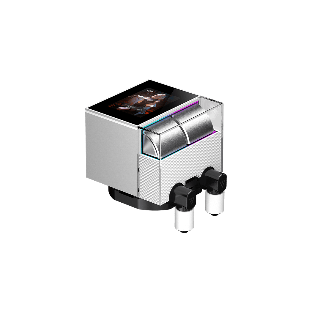 PCCooler DS360 ARGB Display WH