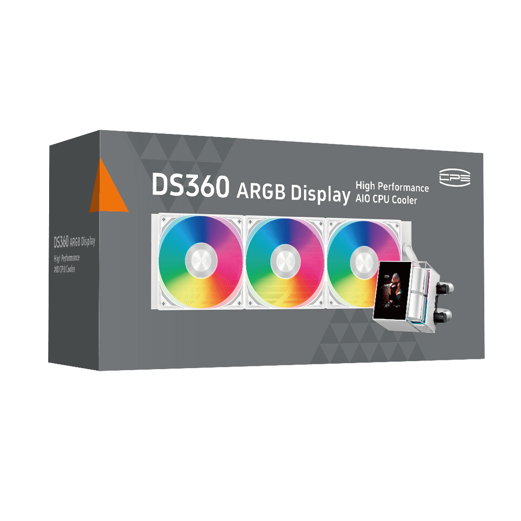 PCCooler DS360 ARGB Display WH