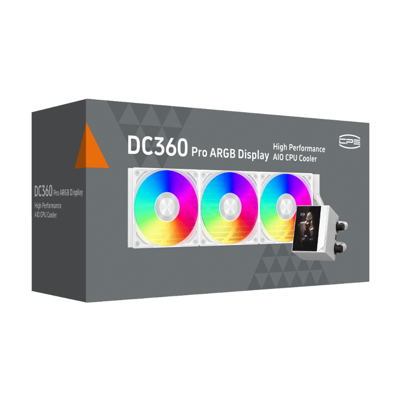 PCCooler DC360 Pro ARGB Display WH