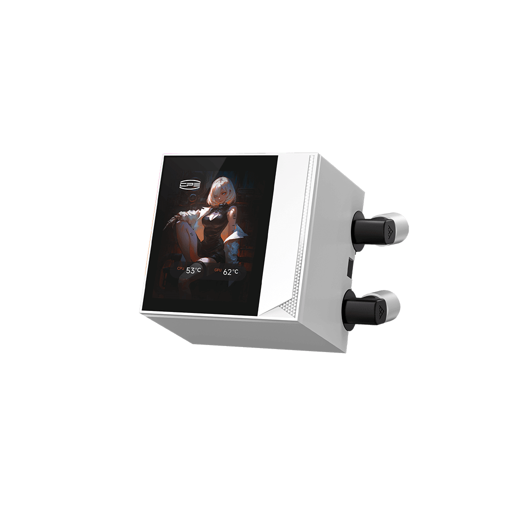 PCCooler DC360 Pro ARGB Display WH