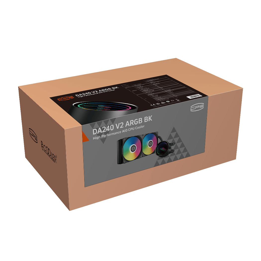 PCCooler DA240 V2 ARGB BK