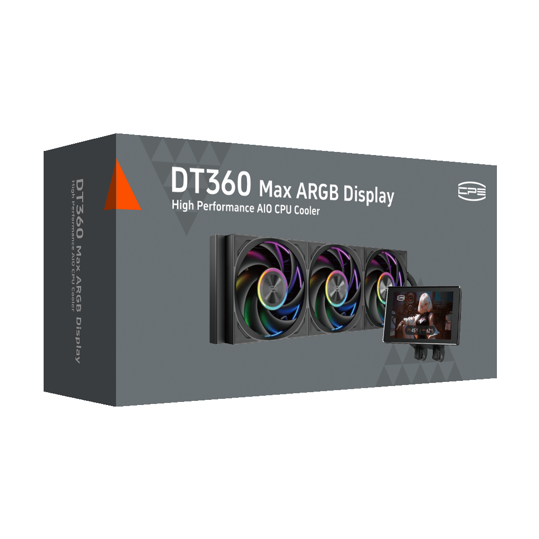 PCCooler DT360 Max ARGB Display BK