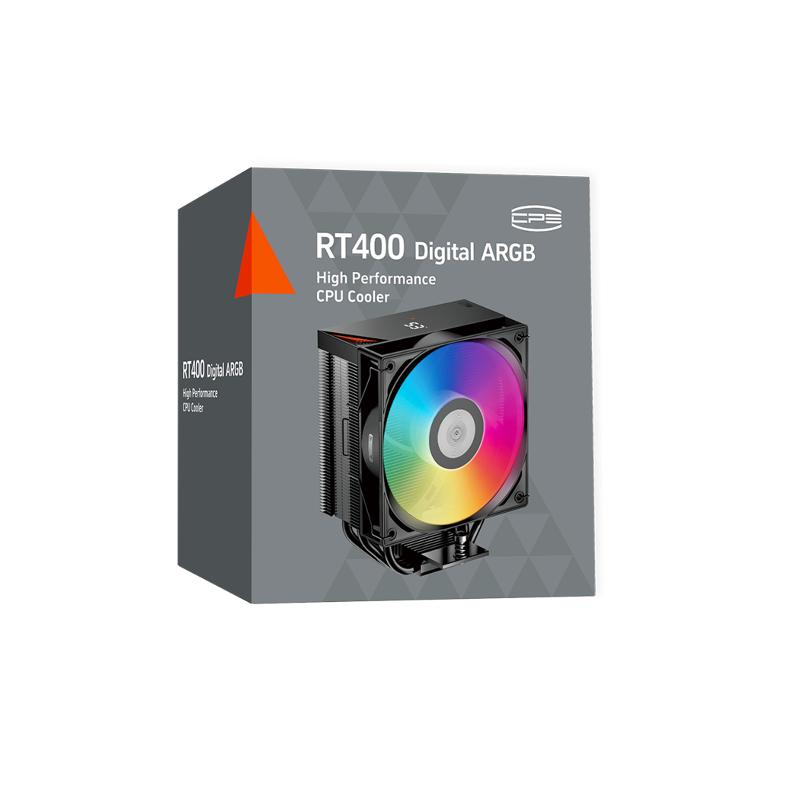 PCCooler RT400 DIGITAL ARGB BK Black