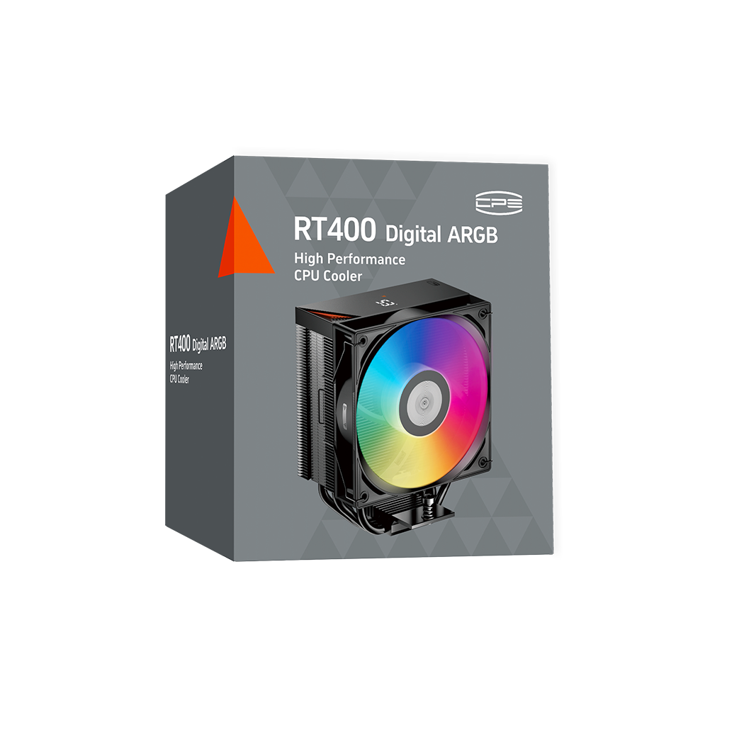 PCCooler RT400 DIGITAL ARGB BK Black