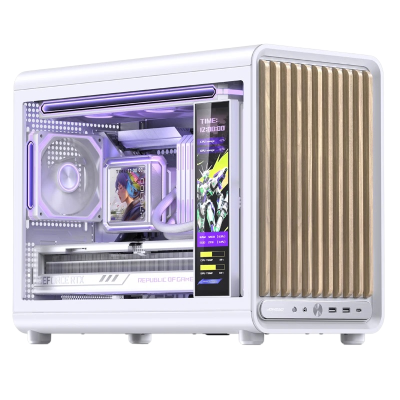 JONSBO D33 WOOD White