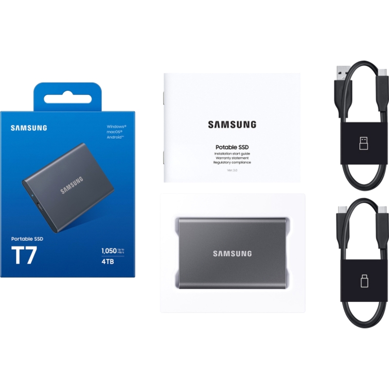 Samsung External SSD T7 4Tb (MU-PC4T0T/WW)