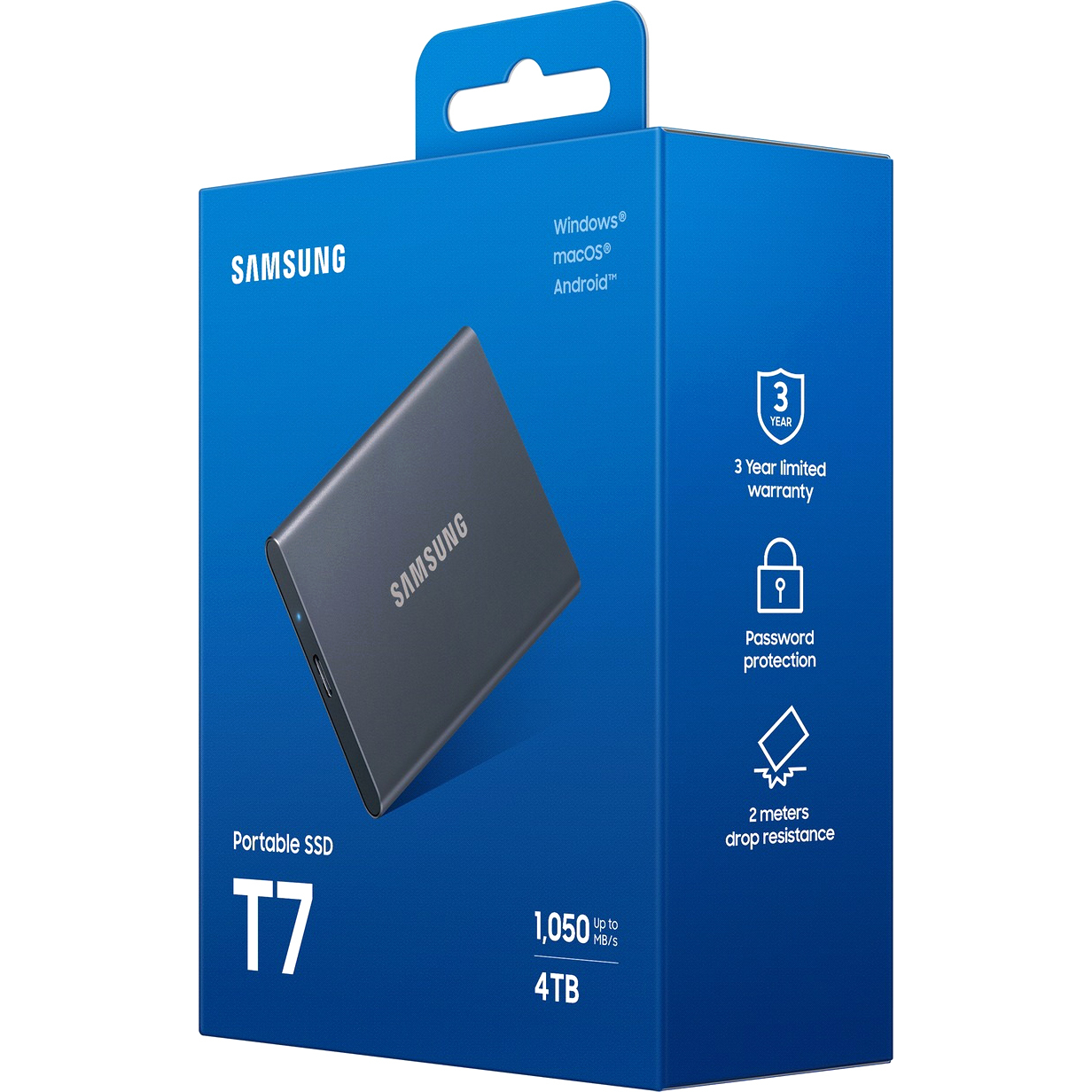 Samsung External SSD T7 4Tb (MU-PC4T0T/WW)