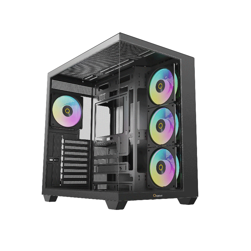Ocypus Gamma C74 BK ARGB Black