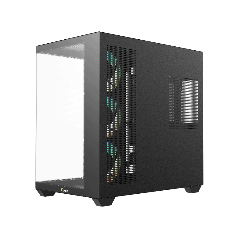 Ocypus Gamma C74 BK ARGB Black