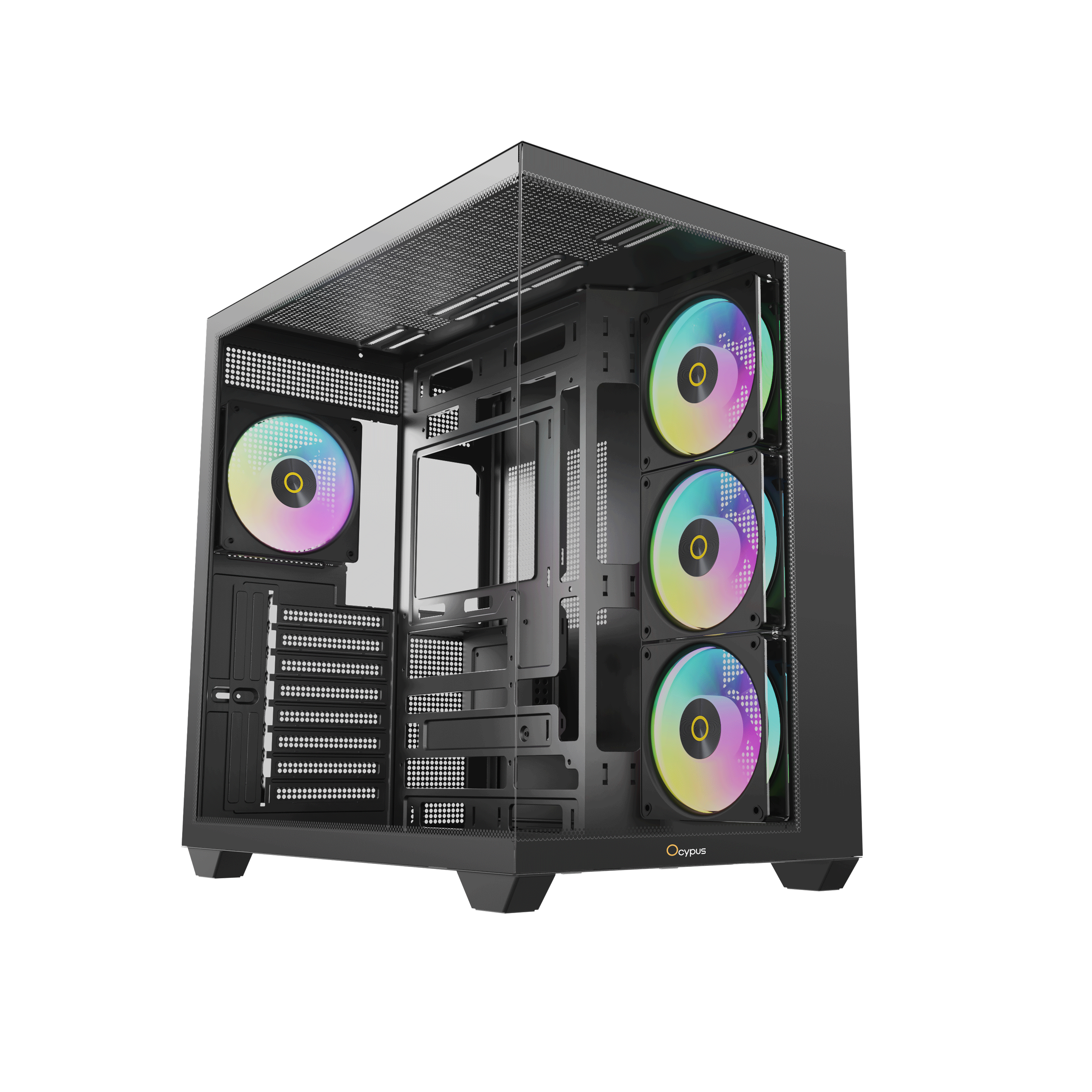 Ocypus Gamma C74 BK ARGB Black