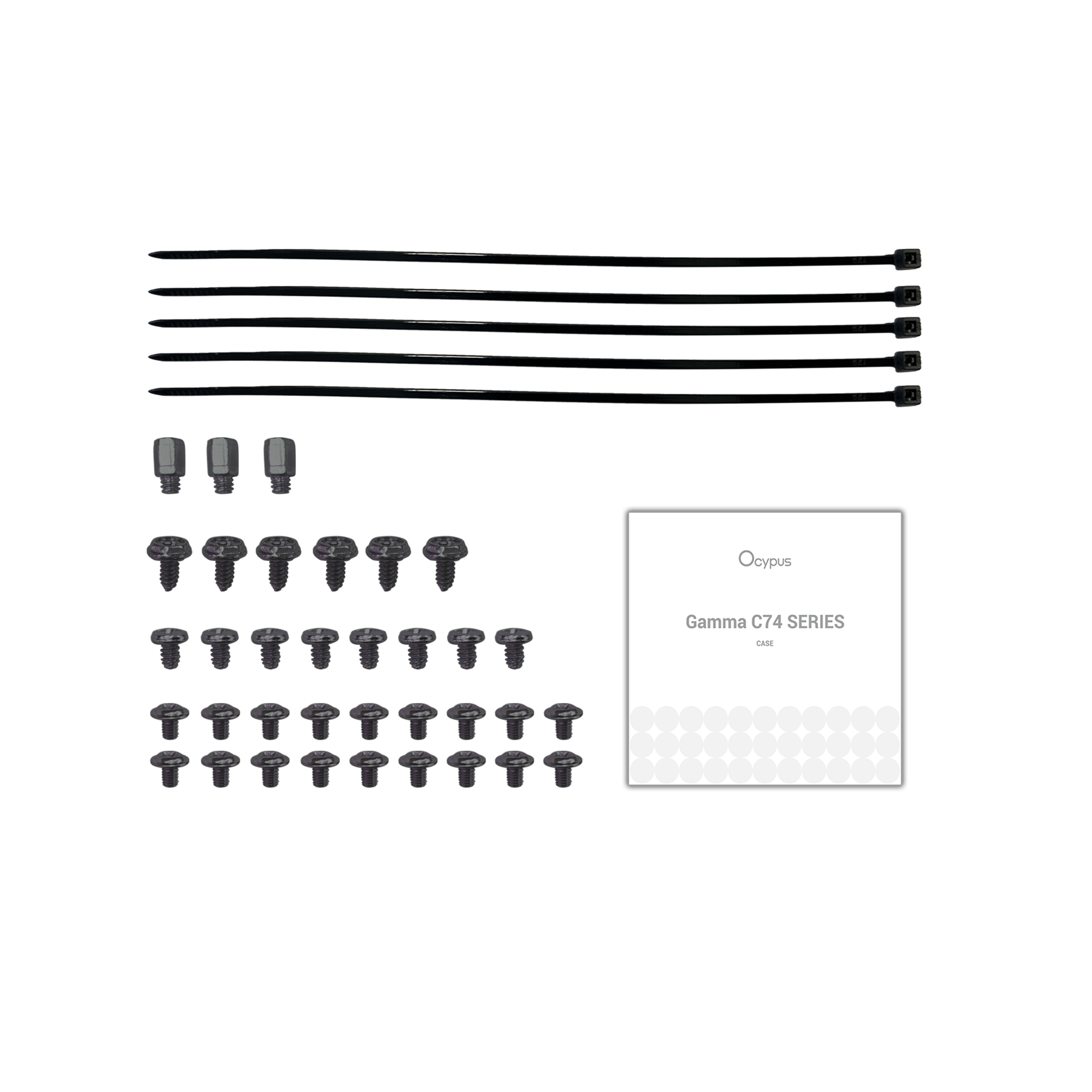 Ocypus Gamma C74 BK ARGB Black