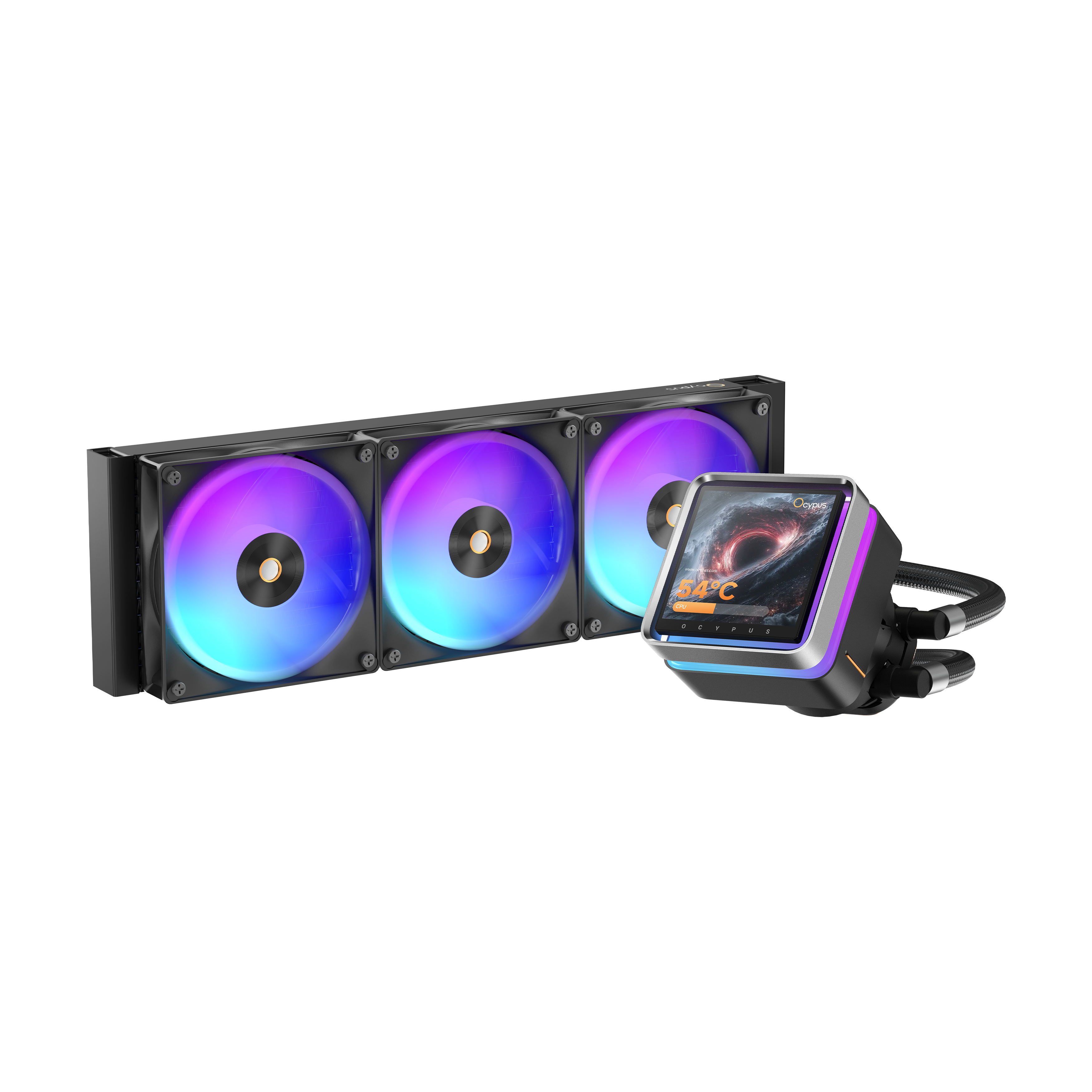 Ocypus Sigma L36 EX BK ARGB Black