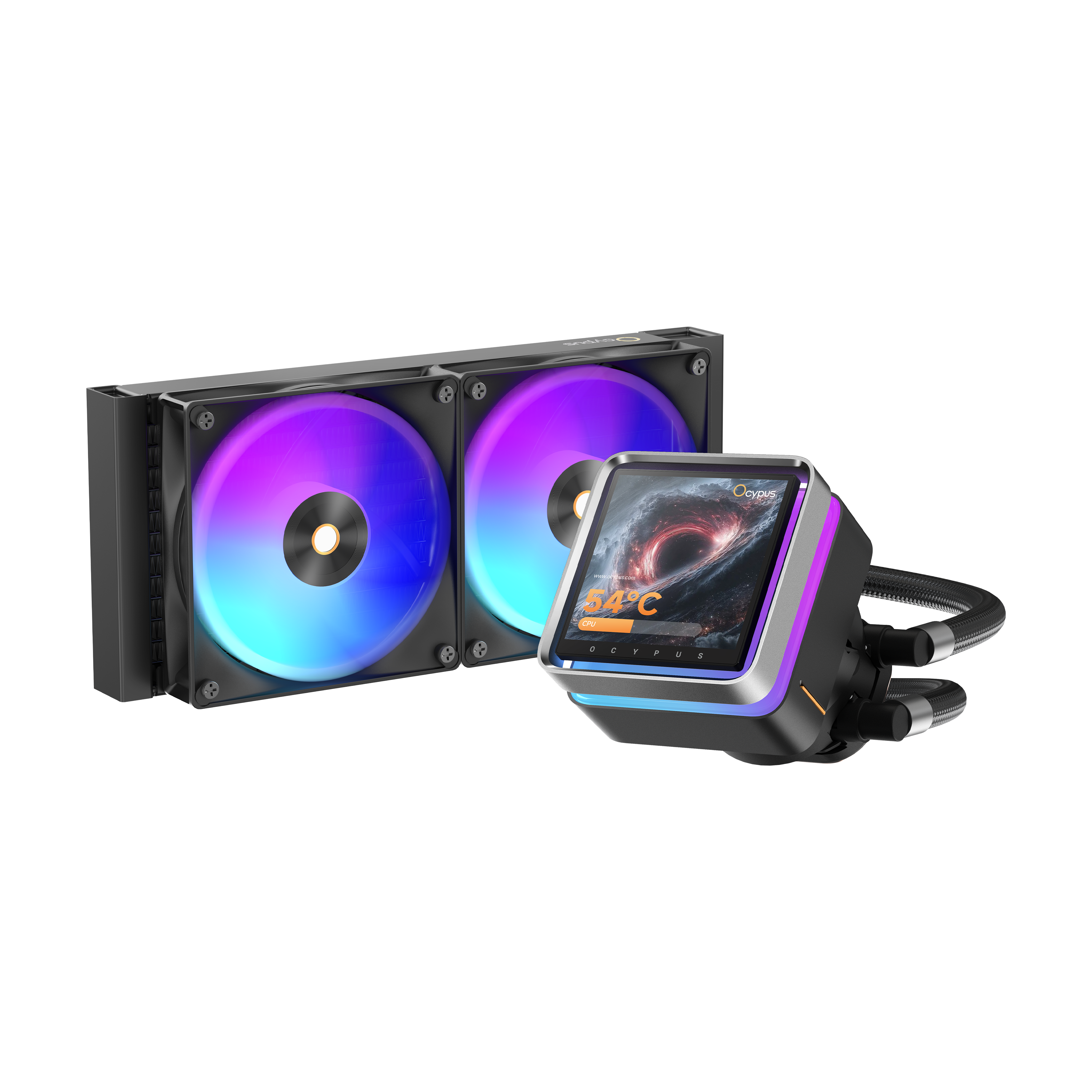 Ocypus Sigma L24 EX BK ARGB Black