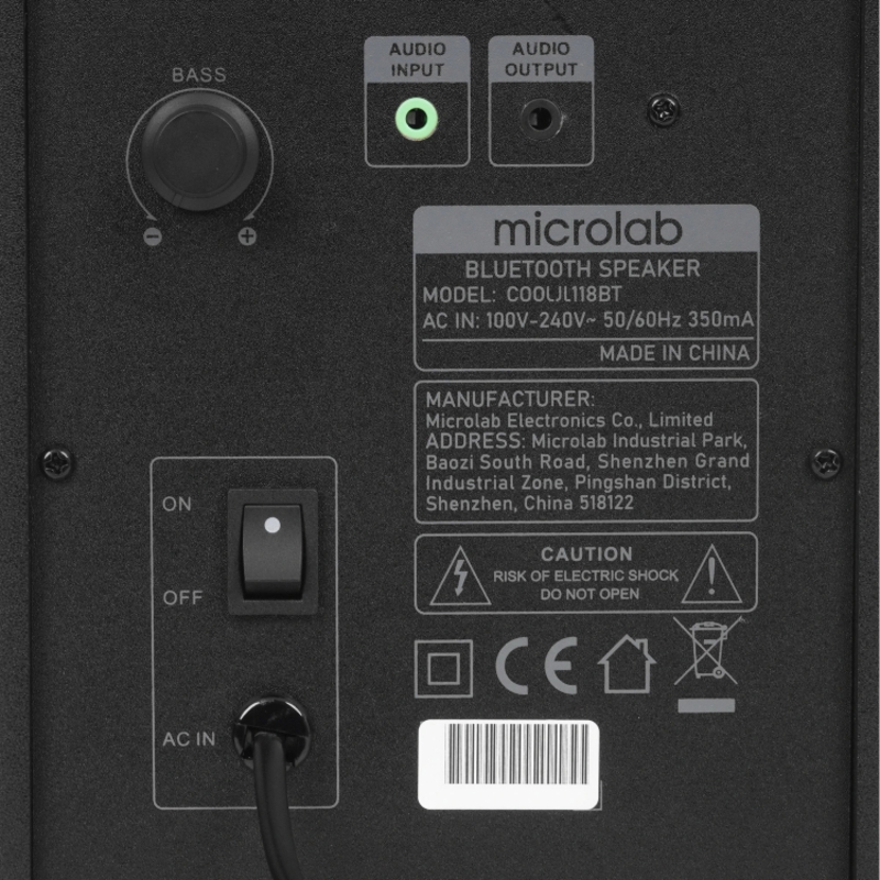 Microlab COOUL118BT арт. 6974229063020