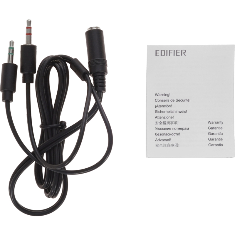 EDIFIER K550 SINGLE PLUG Чёрный