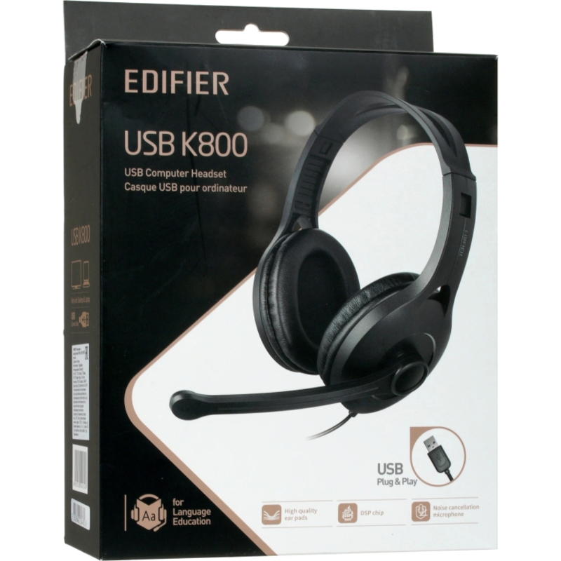 EDIFIER USB K800 Чёрный арт. 6923520241347