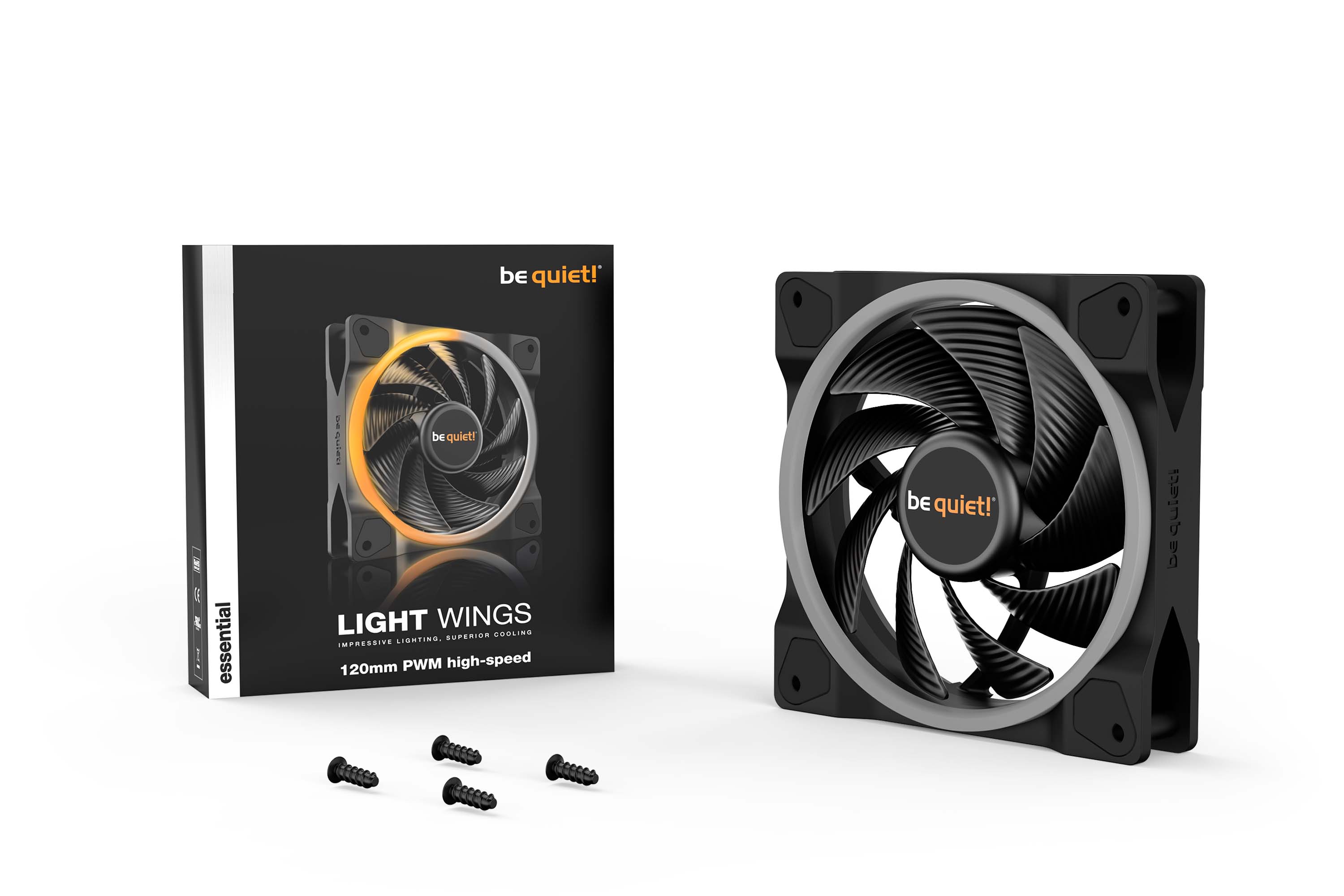 be quiet! LIGHT WINGS 120mm PWM high-speed арт. BL073